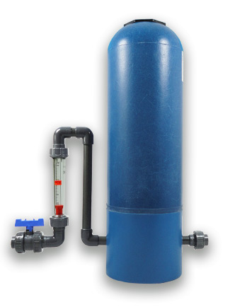 high pressure brominator BB12-FM with capacity of 12kg and flow rate from 40 - 400 litres per hour