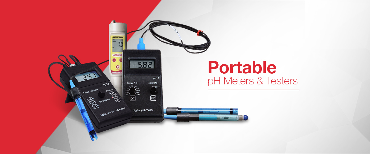 pH meter and portable pH meter